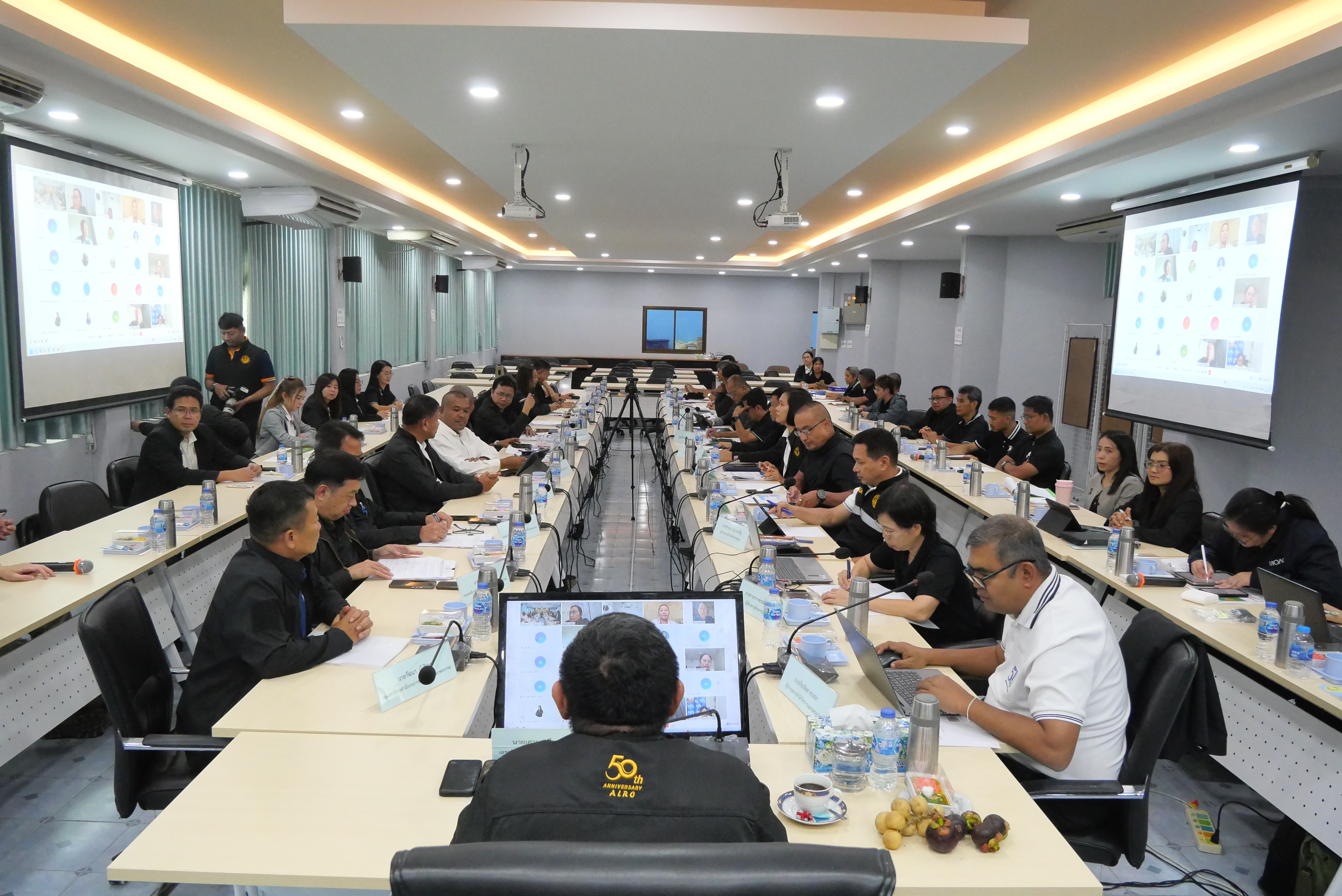 title - เลขาธิการ ส.ป.ก. ประชุมติดตามผลการดำเนินงาน และการใช้จ่ายงบประมาณ ประจำปีงบประมาณ พ.ศ.2569 ของภาคใต้ 